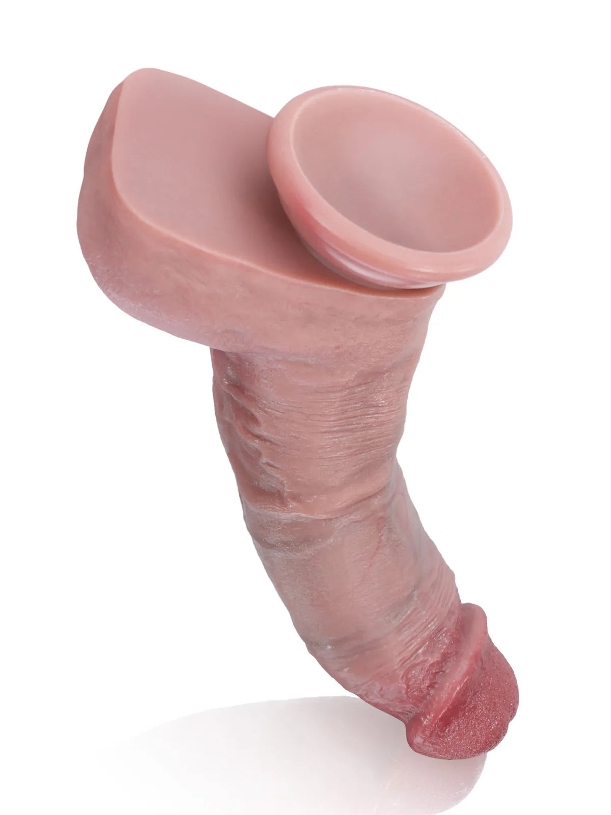 Dave - Realistische Dubbele-Dichtheid Dildo voor Beginners met Zachte Huidtextuur - 19 cm