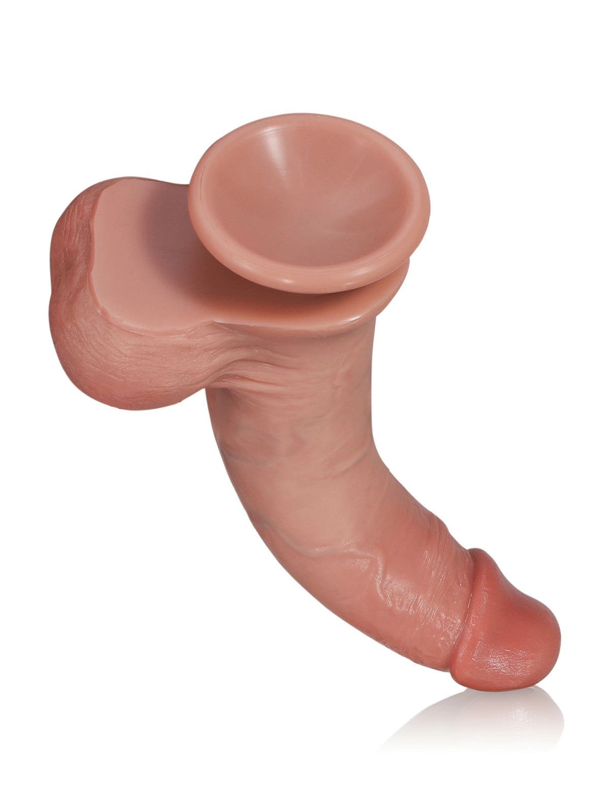 Jackson - Dildo met Slijdende Huid en Beweegbare Ballen - 22 cm
