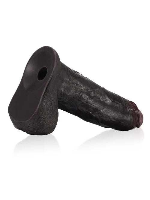 Phantom - Realistische Dildo met Sliding Skin, Vac-U-Lock Aansluiting - 22,8 cm