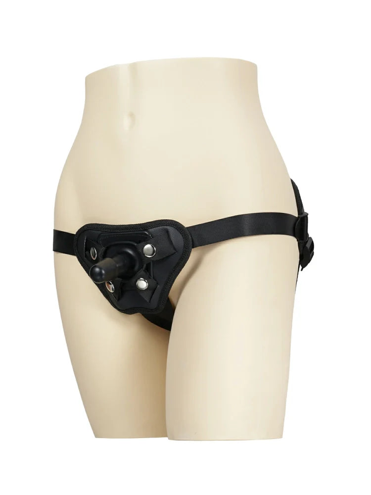 Ares - Vac-U-Lock Harnas met Beveiligde Bevestiging voor Dildo's (zonder Dildo)