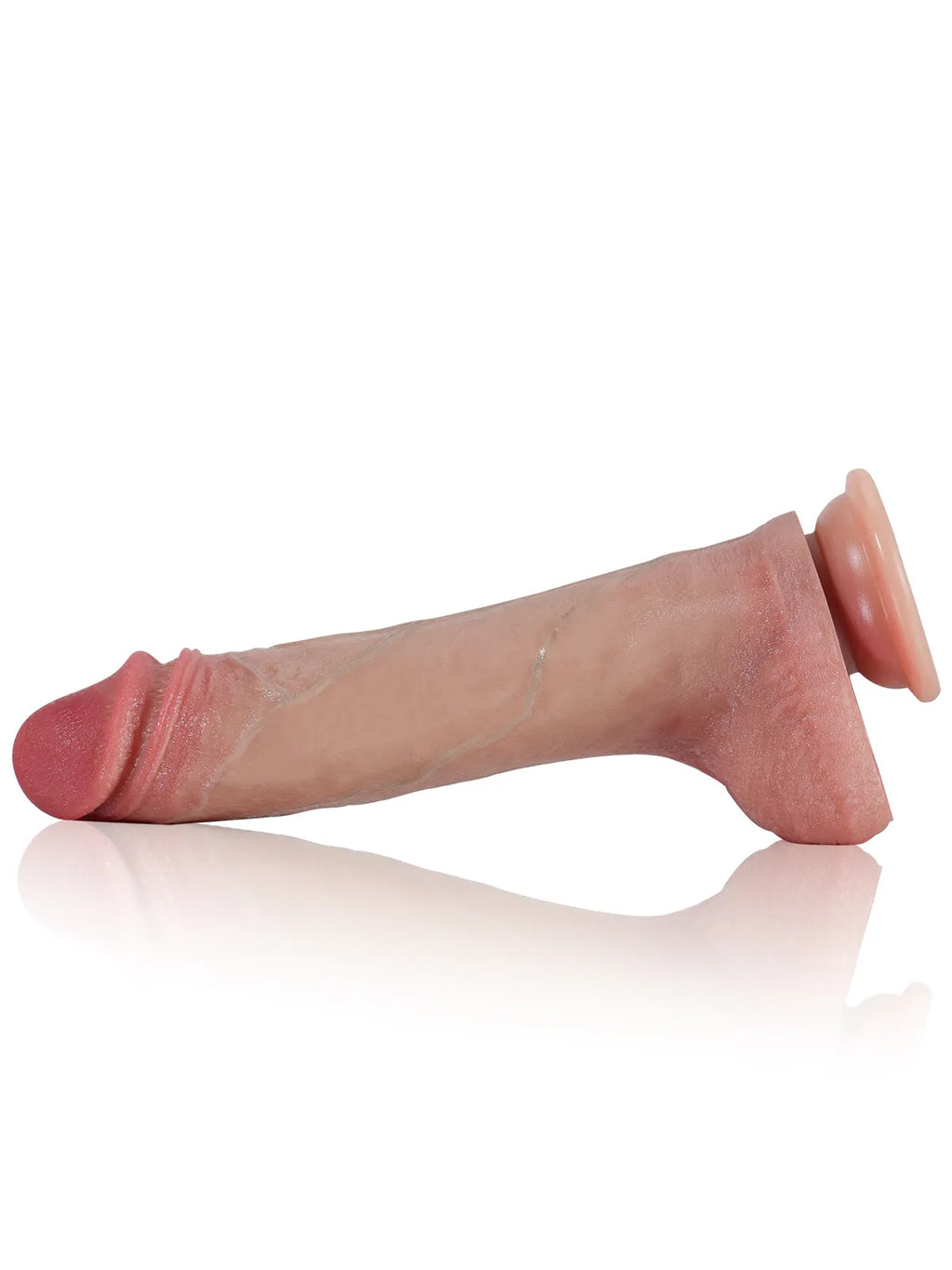 Benjamin - Sliding Skin Stotende Dildo met 3 Vibratiemodi en 7 Stuwmodi - 22 cm