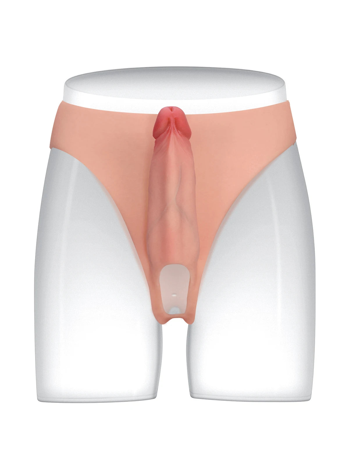 Casey - Holle Voorbind Strap-On Dildo Draagbaar met Premium Siliconen - 15,5 cm