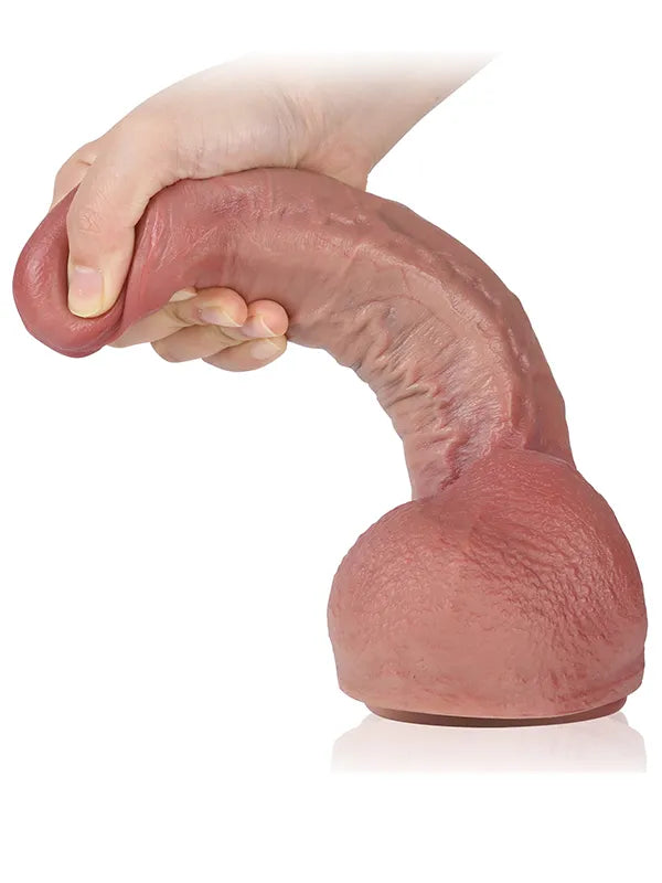 Charlie - Hyper Realistische Dildo met Metalen Kiel - 23,5 cm