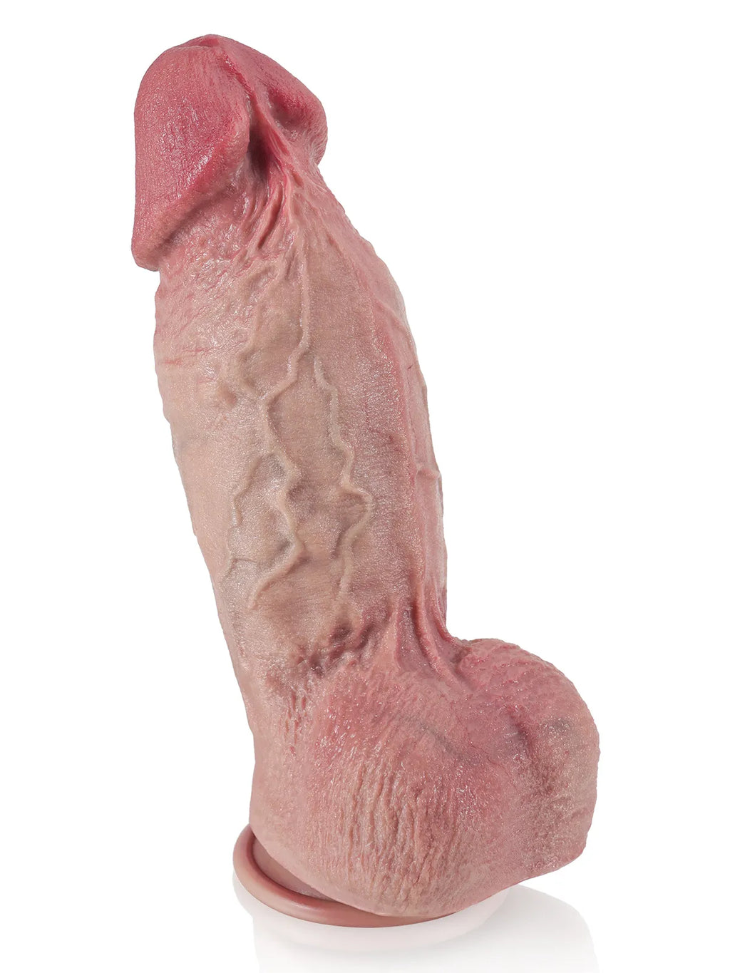 Diego - Grote Dikke Realistische Dildo met Gedetailleerde Aderen - 28 cm