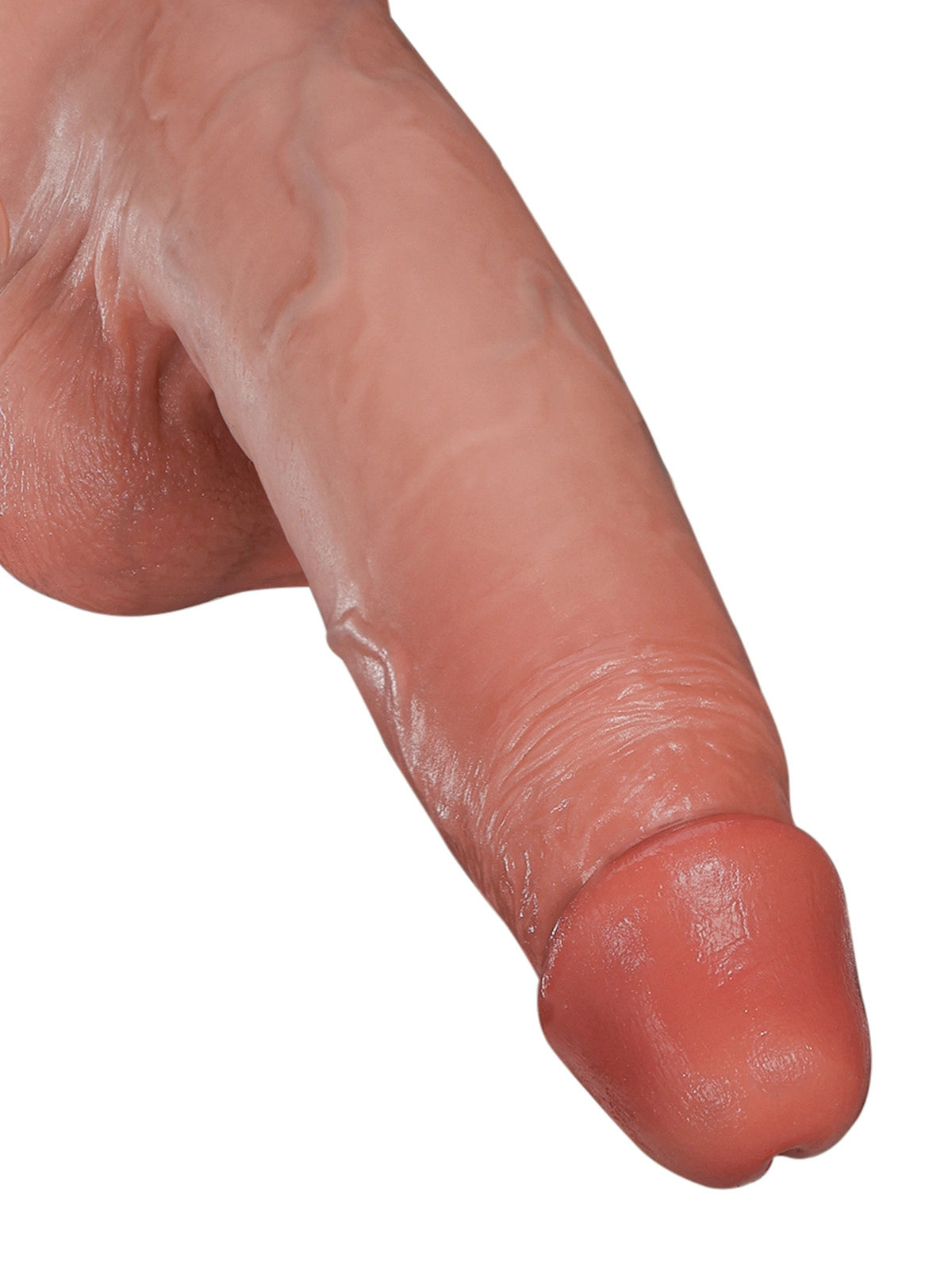 Jackson - Dildo met Slijdende Huid en Beweegbare Ballen - 22 cm
