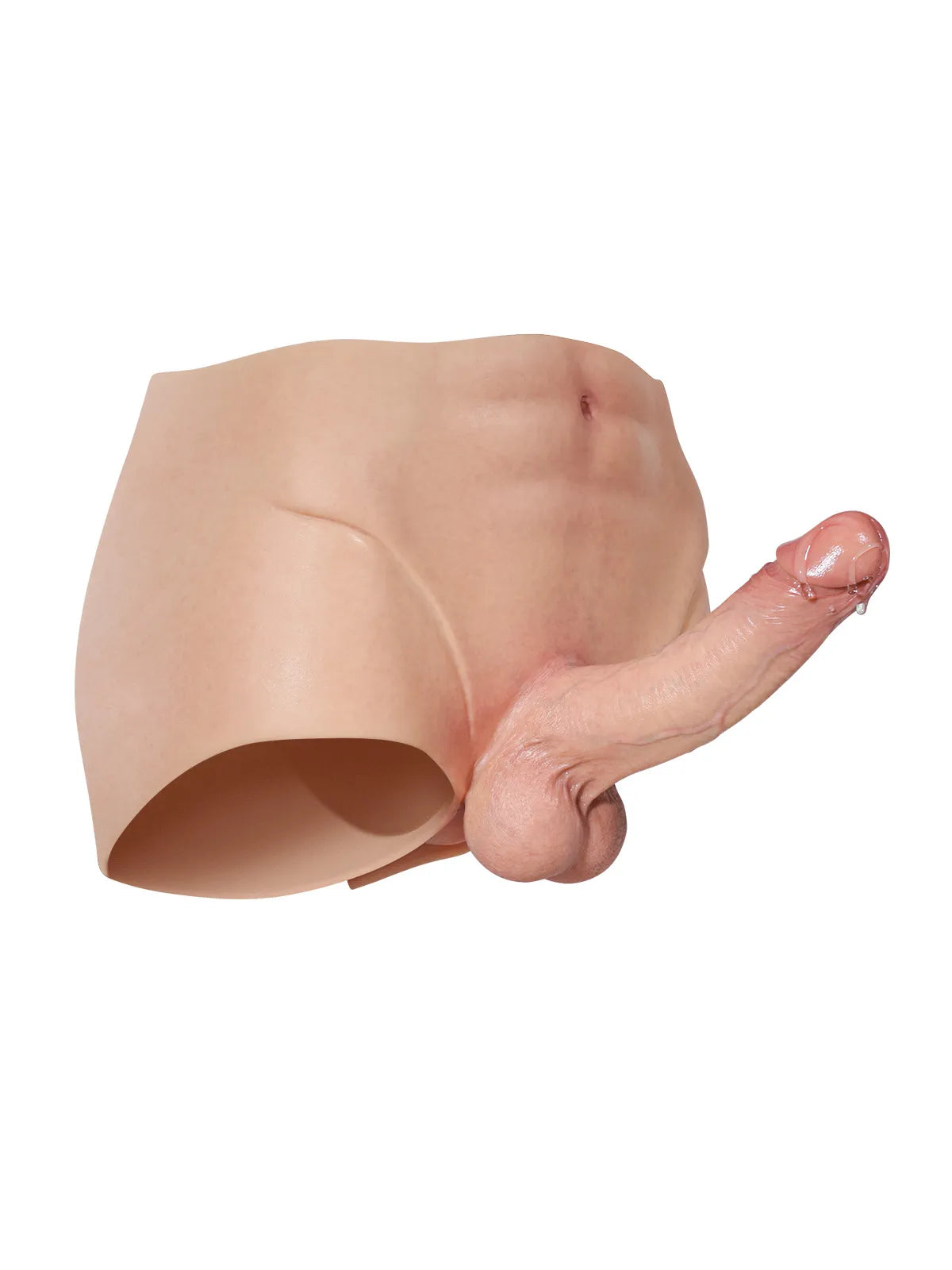 Marcus - Full-Wrap Siliconen Voorbind Dildo met Realistische Dildo - 18,5 cm