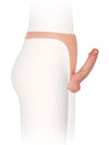 Nick - Lichtgewicht Siliconen Voorbind Dildo met Slanke Riem - 15 cm