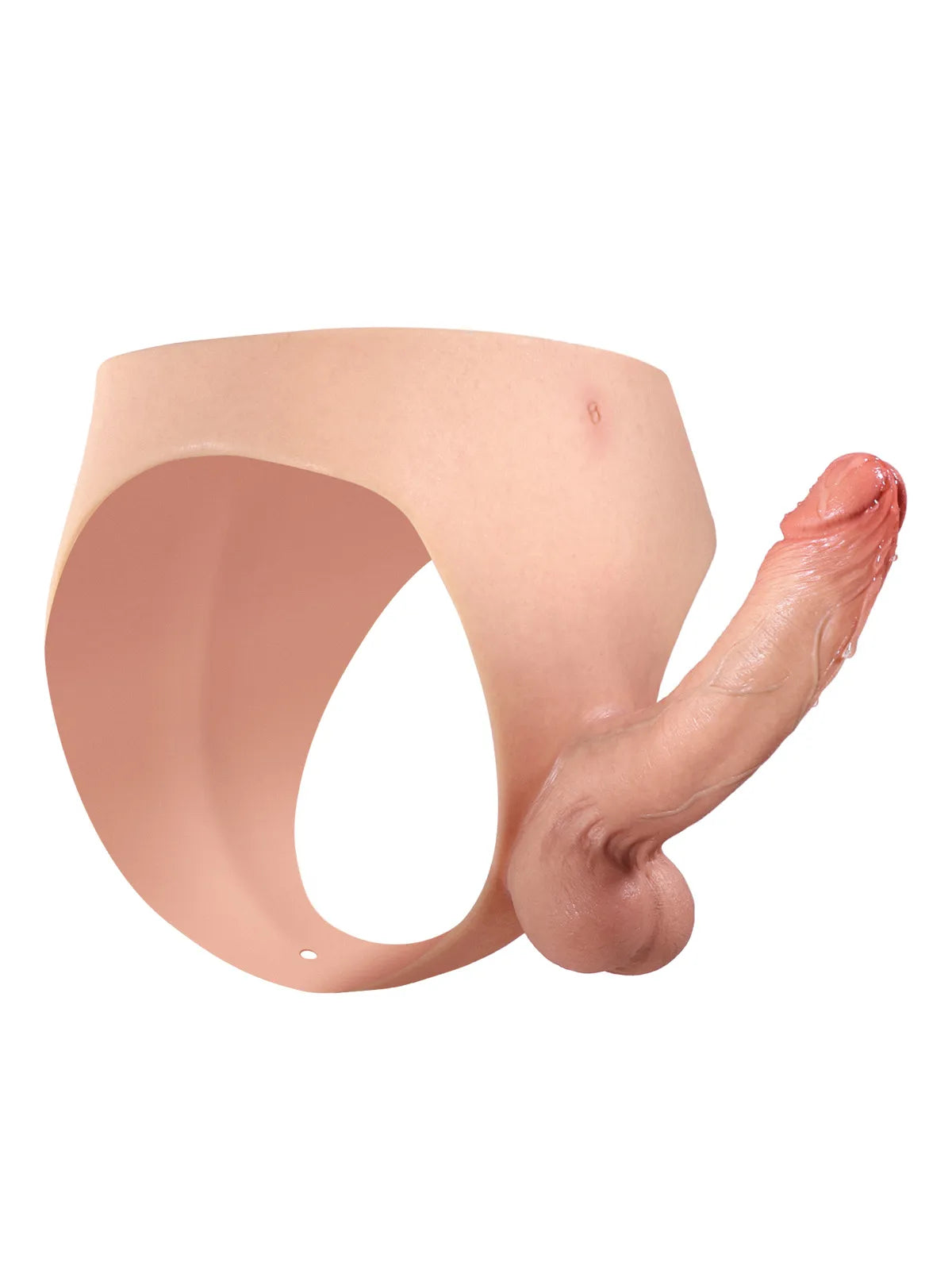 Oscar - Siliconen Voorbind Dildo met Stevige Schacht - 17,5 cm