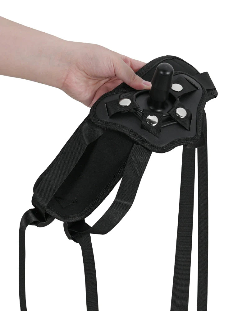 Ares - Vac-U-Lock Harnas met Beveiligde Bevestiging voor Dildo's (zonder Dildo)