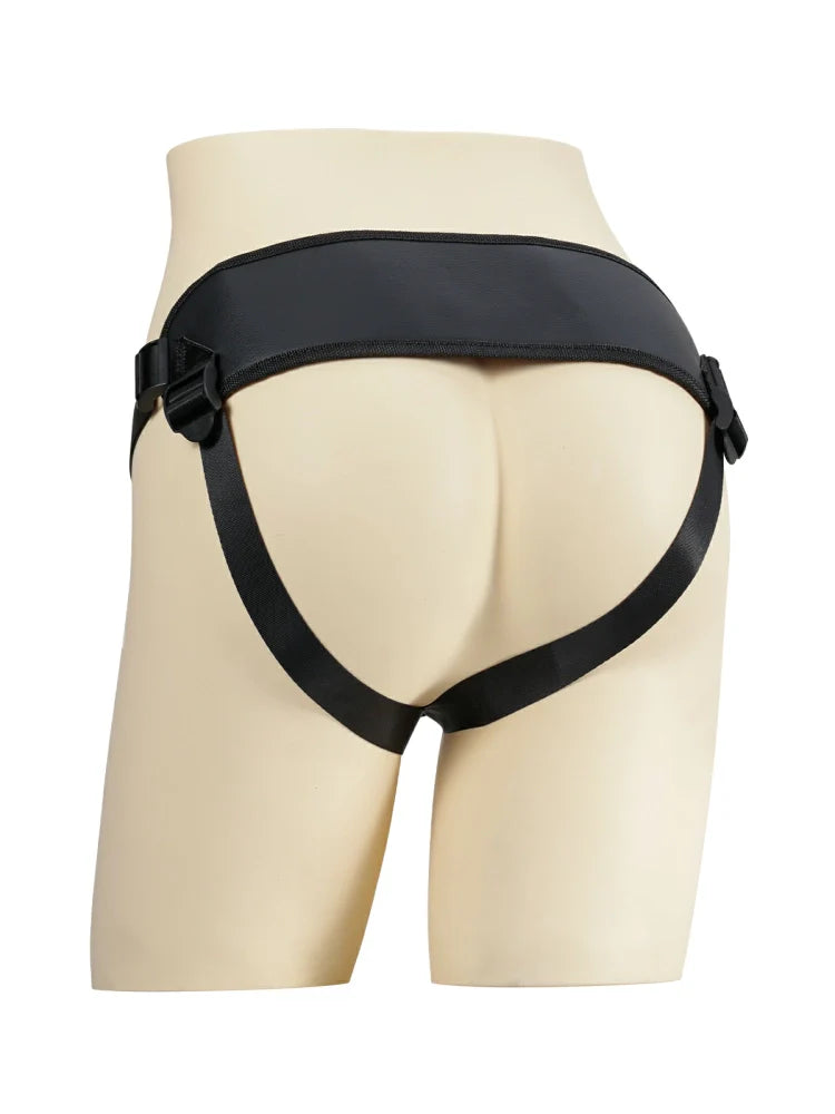 Ares - Vac-U-Lock Harnas met Beveiligde Bevestiging voor Dildo's (zonder Dildo)