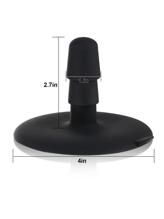 Dragon - Extra Dikke Dildo met Vac-U-Lock en Beweegbare Ballen - 26 cm